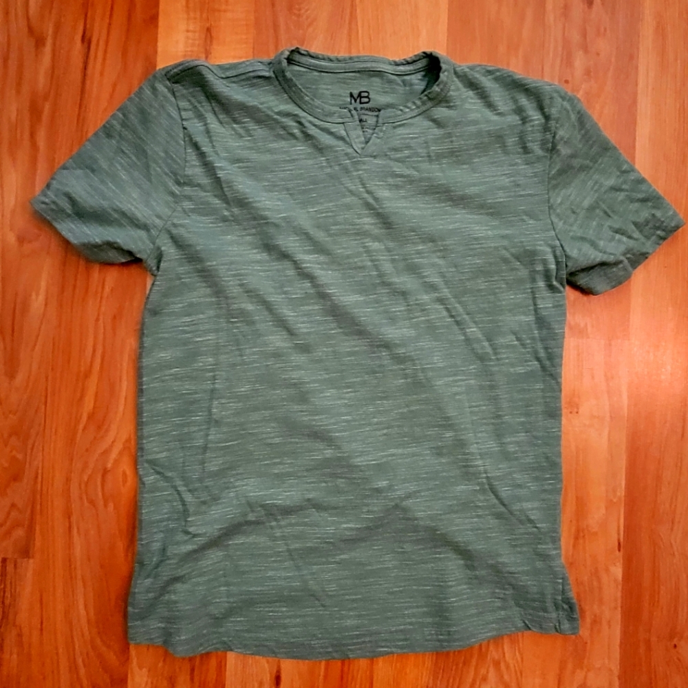 Michael Brandon Small Green Tee T-Shirt